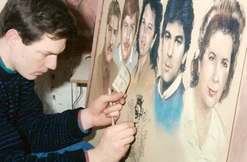 1989 Portraits au pastel