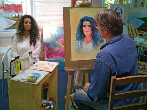 Portrait en direct