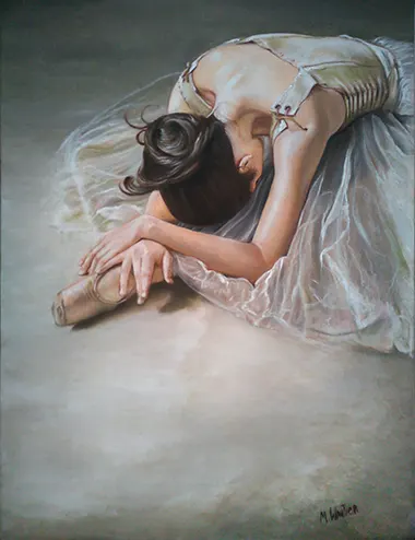 Peinture mixte Acrylique-Pastel